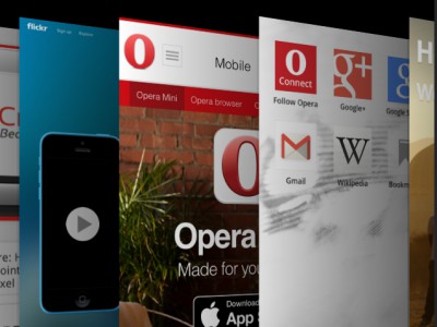 Opera Mini 8 - браузер, оптимизированный под iOS 7